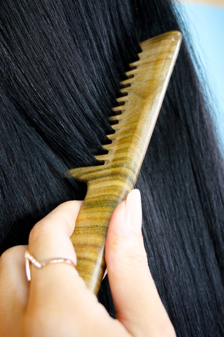 Sandalwood Thick Comb - merakicurlz