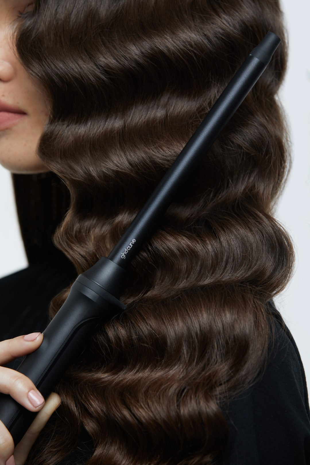 How to curl long clearance hair with ghd straighteners