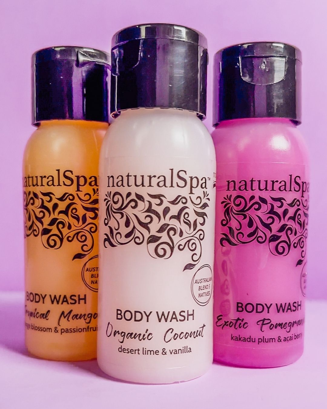 NaturalSpa Body Wash Travel Pack - merakicurlz